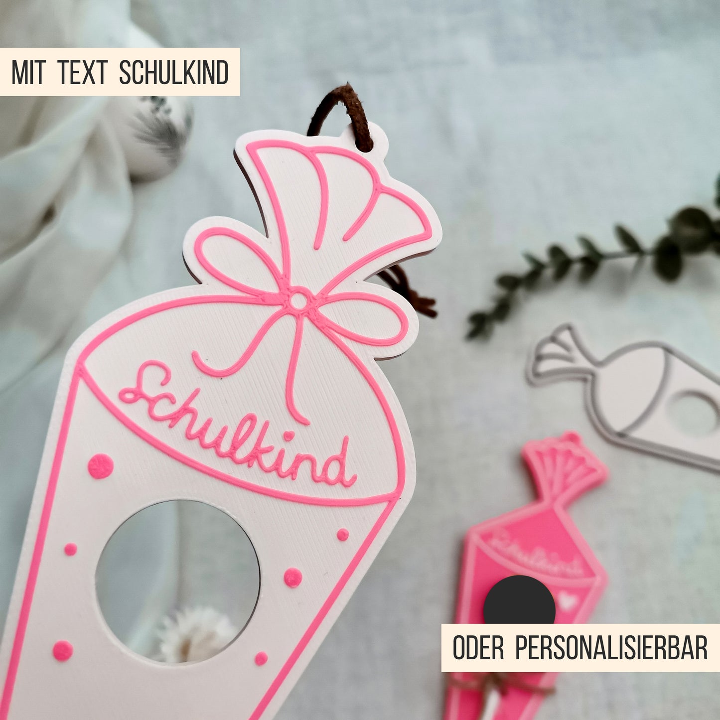Schultüte * Halter für Lutscher * Bundle 24 Varianten * STL + 3MF 3D Druckdatei