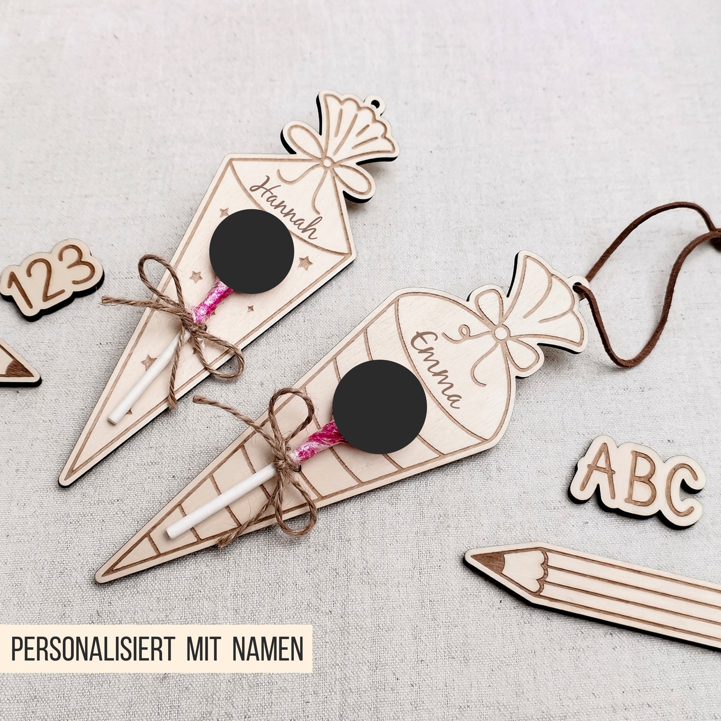 Schultüte * Halter für Lutscher | Geld * Bundle * 54 Designs * SVG Laserdatei