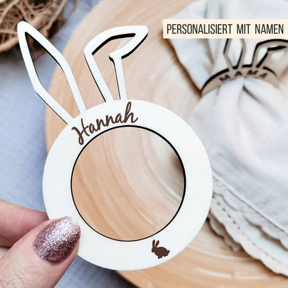 Serviettenringe mit Hasenohren & Knickohr * Bundle * SVG Laserdatei