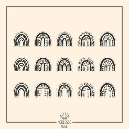 Regenbogen Streudeko * 15 Designs * SVG Laserdatei