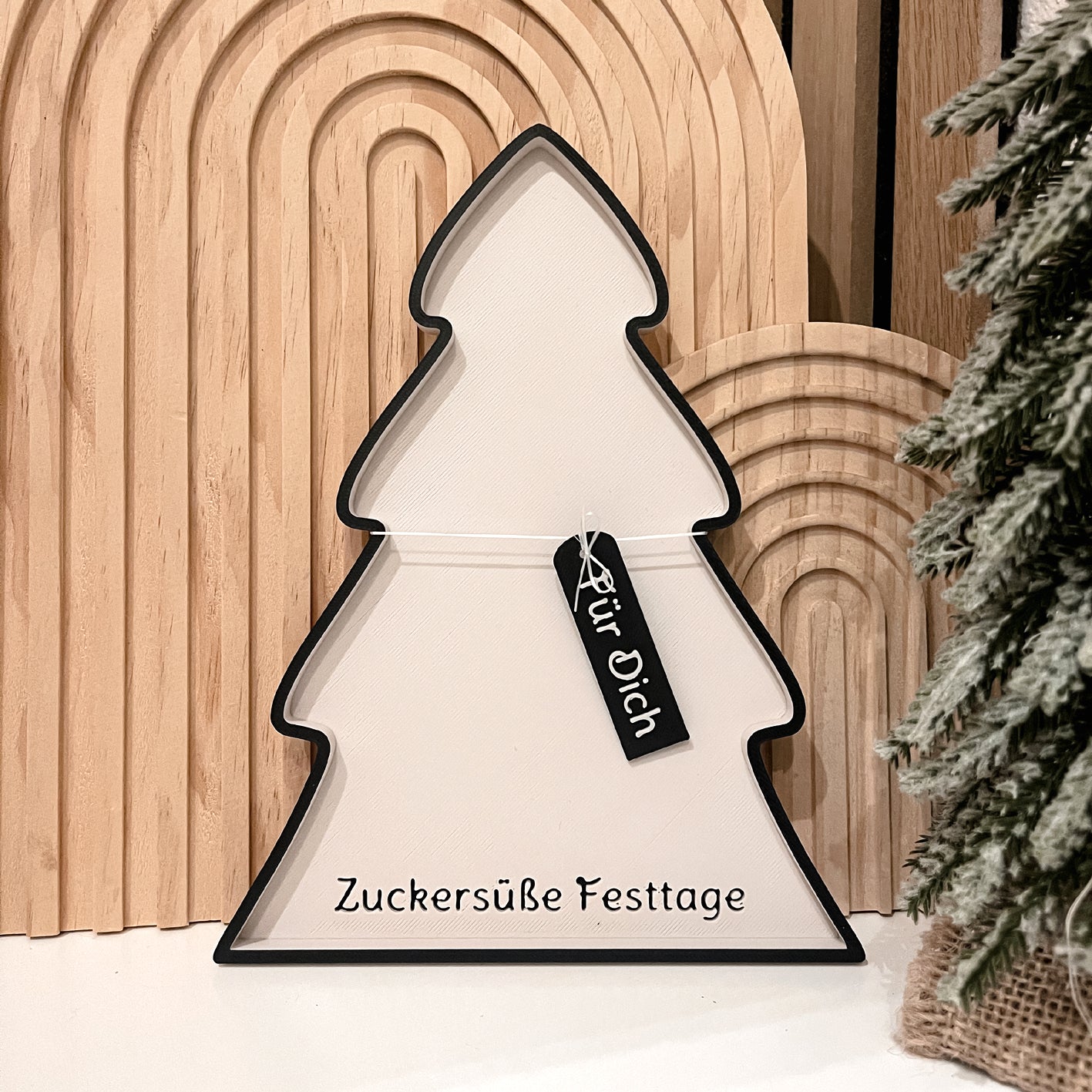 Weihnachtsbaum Tablett & Teller * Bundle * STL + 3MF 3D Druckdatei