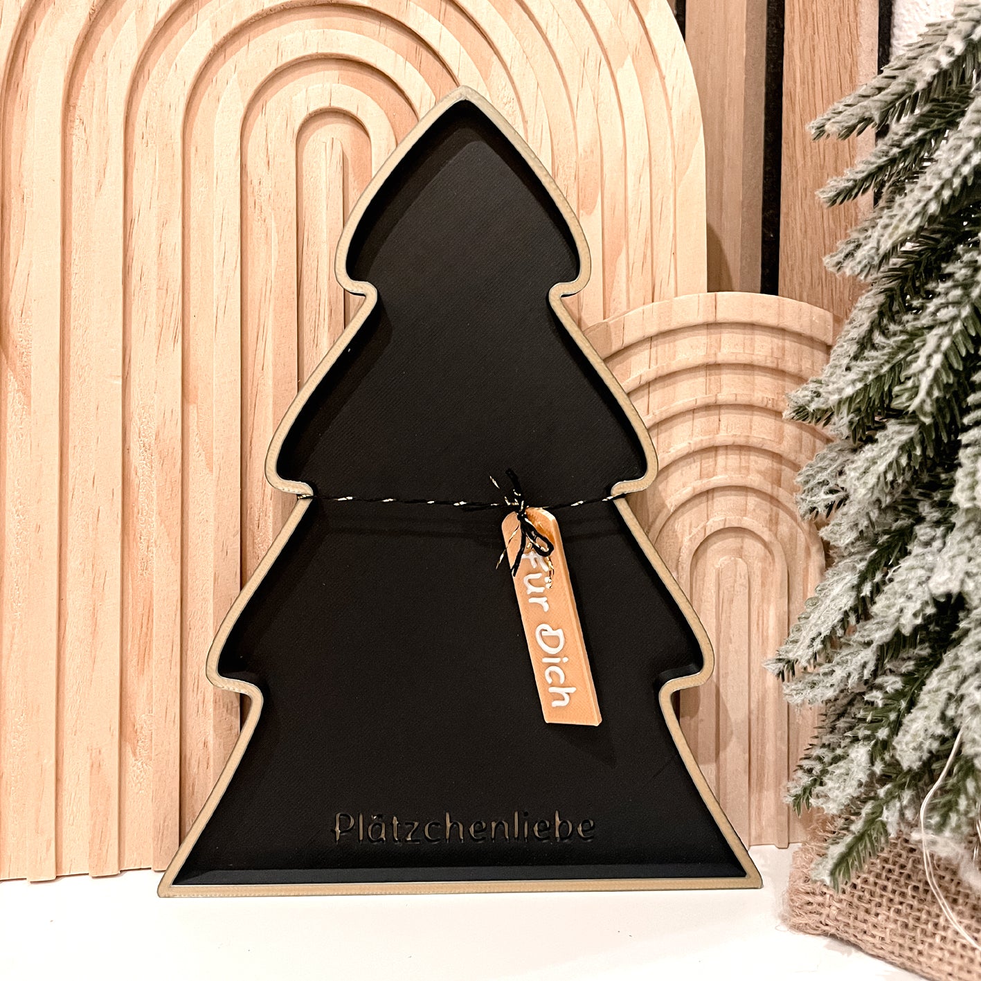 Weihnachtsbaum Tablett & Teller * Bundle * STL + 3MF 3D Druckdatei