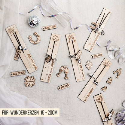 Halter für Wunderkerzen | Sternspritzer * Bundle * SVG Laserdatei