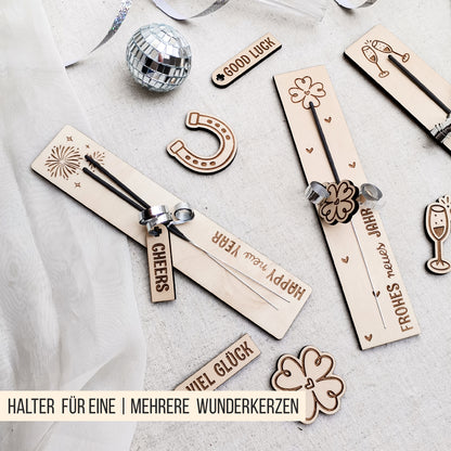Halter für Wunderkerzen | Sternspritzer * Bundle * SVG Laserdatei